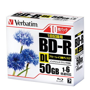 （まとめ買い）バーベイタム データ用 BD-R DL ブルーレイディスク 50GB プラケース10枚入DBR50RPP10〔×3〕