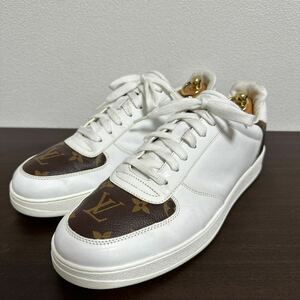 LOUIS VUITTON ルイヴィトン リヴォリライン ダミエ レザー スニーカー size 7 1/2 メンズ