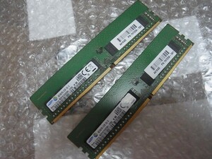 DDR4 16GB(8GB*2)セット PC4-17000(DDR4-2133) ECC/Unbuffered