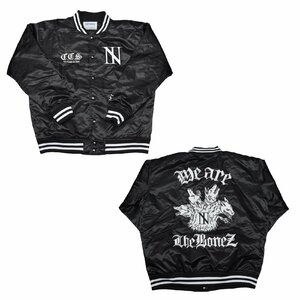 THE BONEZ rize 2021 TEAM STADIUM JACKET スタジャン ジャケット ジャンパー　Majestic 送料無料