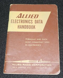 完全ジャンク ALLIED ELECTRONICS DATA HANDBOOK 見てるだけで楽しい