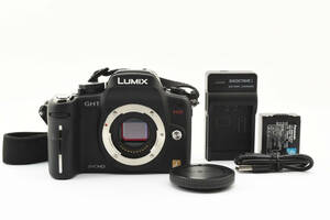 [ショット数：2577] Panasonic パナソニック LUMIX DMC-GH1 ボディ ミラーレス一眼カメラ ブラック [美品] #2202683A