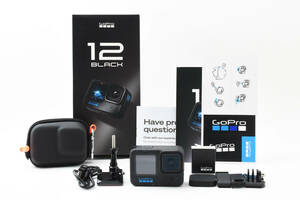 GoPro Hero Black 12 CHDHX-121-FW 元箱 付属品多数 ゴープロ ヒーロー アクションカメラ [美品]