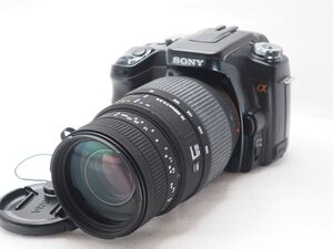 ★実用美品★ SONY ソニー α100 + SIGMA 70-300mm F4-5.6 DG ★動作OK★ @4834