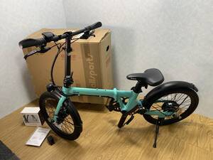 ☆925　ＱUALI SPORTS eBike 電動アシスト付き折りたたみ自転車 MODEL:Q2