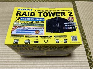 MARSHAL RAID TOWER 2外付けケース HDD 