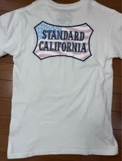 スタンダードカリフォルニア フラッグ  ロゴ Tシャツ