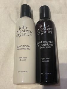 ●ジョンマスターオーガニック　Z&SコンディショニングシャンプーN　C&NコンディショナーN　john masters organics●