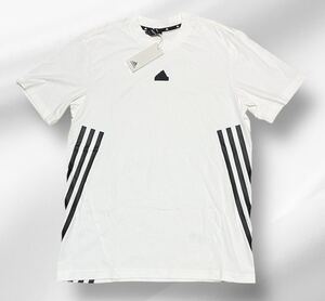 新品未使用 フューチャー アイコン 3ストライプス 半袖Tシャツ ホワイト