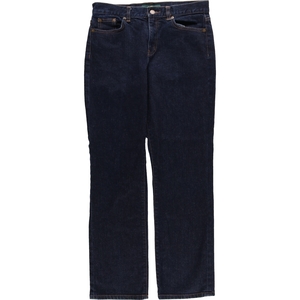 古着 濃紺 ラルフローレン Ralph Lauren LAUREN JEANS CO ストレートデニムパンツ レディースXL(w32)相当 /eaa470070 【ADEL/アデル】