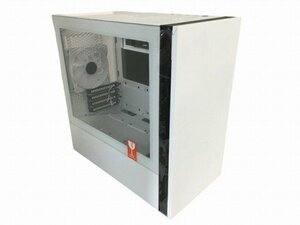 MTG56669相 ★未使用★ Cooler Master クーラーマスター Silencio S400 PCケース MicroATX ホワイト 直接お渡し歓迎