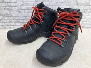 KEEN キーン PYRENEES トレッキングシューズ 1021609 サイズ27cm ブラック KEEN.DRY WATERPPOOF