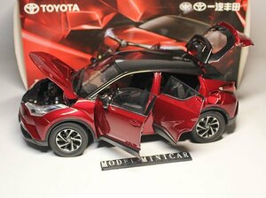 ▲超希少 1/18 Toyota トヨタ IZOA 赤 新品 CHR