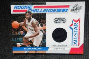 DeJuan Blair 2010-11　Panini Season Update Rookie Challenge Materials #409/799