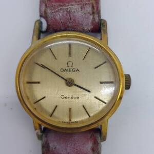 【稼働品】 OMEGA/オメガ/Geneve/ジュネーブ/手巻き/レディース/腕時計/Watch/ヴィンテージ (8568)