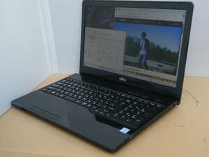 ◆安定動作 富士通 WA2/Z FMVWZA27B i7-6700HQ 8GBメモリ 480GB-SSD 15.6インチ LIFEBOOK 