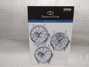 オリエント　腕時計　カタログ　2018年　価格表　クリアファイル挟み込み　送料210円　ORIENT