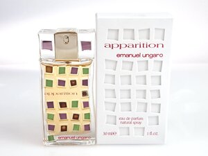 廃盤　未使用　エマニュエル ウンガロ　emanuel ungaro　apparition　アパラシオン　オードパルファム　スプレー　30ml　YK-7486