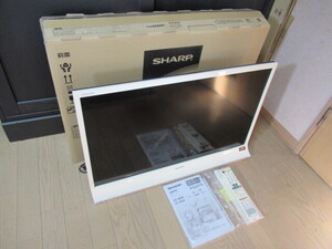 SHARP シャープ AQUOS アクオス 32V型ハイビジョン液晶テレビ LC-32J9 ホワイト LEDバックライト搭載