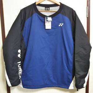 175★新品/送料無料■YONEX/ ユニ中綿Vブレーカー■Oサイズ■ブルー×ブラック