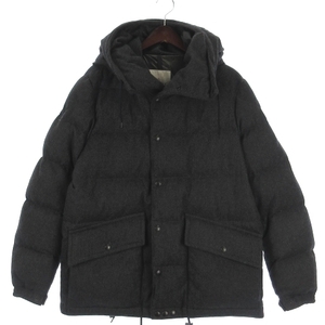 モンクレール MONCLER MAXIME GIUBBOTTO マキシム ダウン ジャケット ジップアップ ウール グレー 2 メンズ