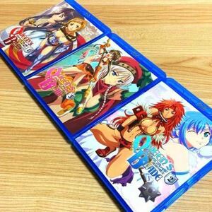 クイーンズブレイド 流浪の戦士 Blu-ray 3作品セット