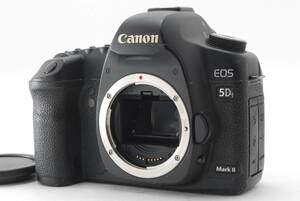 【シリアル: 0210104024】 CANON キヤノン EOS 5D Mark II ブラックボディ デジタル一眼レフカメラ (oku2153)