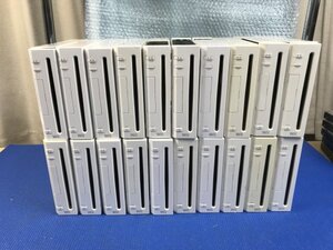 A2 任天堂 ニンテンドー Nintendo Wii ウィー 本体 20台 セット まとめ売り 大量 純正 動作未確認 ジャンク