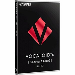 YAMAHA ヤマハ VOCALOID4 Editor for Cubase　(shin