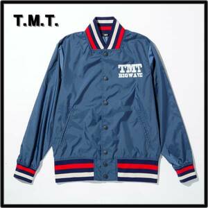 M 未使用 【TMT IVY BLOUSON TJK-S1509 NAVY T.M.T. TMT アイビー ブルゾン TMT ジャケット ネイビー】