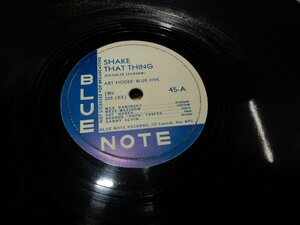 Collection放出企画☆SP78☆BLUE NOTE☆45-A:SHAKE THAT THING☆45-B: ☆ART HODES