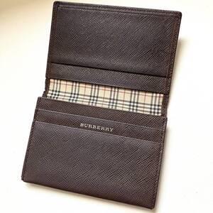 バーバリー　Burberry 名刺入れ　ノバチェック