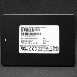 SAMSUNG PM871b 128GB SSD (SATA6.0Gbps) MZ-7LN128C 502回 523時間