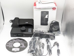 ★美品★Canon キヤノン WFT-E7B (Ver.2) ワイヤレストランスミッター #990#0535