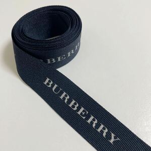 即決☆送料込み BURBERRY バーバリー ラッピング リボン 2cm×214cm USED