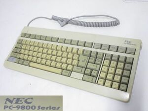 S3255S NEC純正キーボード PC-9800 SERIES 文字入力OK 中古品 現状品