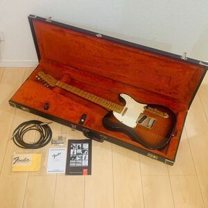 森　クリーニング済 演奏未確認 現状品 Fender USA フェンダー Telecaster テレキャスター エレキギター 純正ハードケース付 弦楽器 バンド