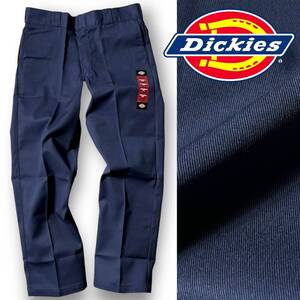 新品 Dickies ディッキーズ 874 Work Pants USモデル ストレートシルエット ワークパンツ チノパン NV 36×30 LL程度 ストリート ◆B3276a