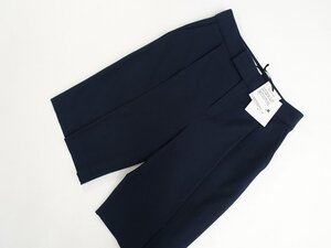 80%OFF 定価\11,500 新品タグ付 ブラックバイマウジー BLACK BY MOUSSY ワンタックハーフパンツ 2 ネイビー