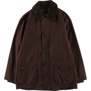 古着 90年代 バブアー Barbour BEDALE ビデイル 旧3ワラント ワックスコットン オイルドジャケット 英国製 C36 メンズS相当 /eaa490418