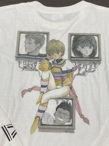 【定価5280円】廃盤品 ロンTシャツ 新品 桂正和 ヴィレヴァン コラボ 限定/少年ジャンプ アイズ 漫画 40周年記念 ビデオガール 電影少女 e