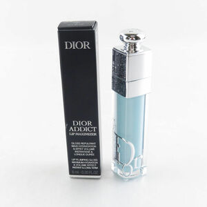 美品 Dior ディオール ディオール アディクト リップマキシマイザー065 リップグロス アイスブルー BT354P