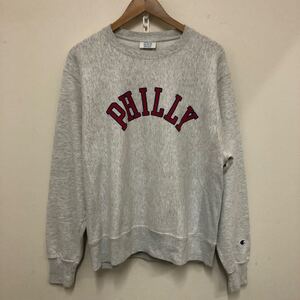 (23) Champion チャンピオン スウェット トレーナー CS3050 940 XL グレー コットン 裏起毛 復刻 PHILLY