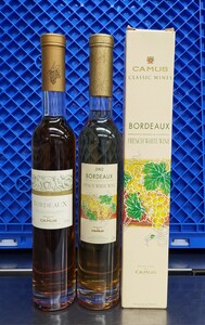 CAMUS カミュ Bordeaux 2本セット クラシックワインズ 1997/2002 350ml 13%/11.5% 未開栓 箱*1 重量：1749g