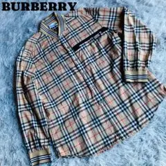 BURBERRY LONDON バーバリーロンドン リブニットディテールシャツ