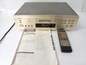 DENON DMD-1000 デノン デンオン MDデッキ ミニディスクレコーダー リモコン/説明書付 ジャンク品 ★ 70BB4-15