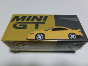 MINI GT 1/64 Rocket Bunny Nissan シルビア S15 イエロー 右ハンドル MGT00643-R 新品