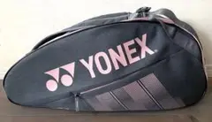 YONEX テニスラケットバッグ グレー/ピンク