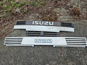 MAZDA ISUZU マツダ　いすゞ　グリル　昭和レトロ　アンティーク