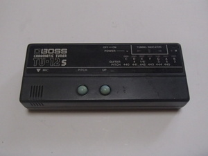 BOSS/TU-12S　CHROMATIC TUNER